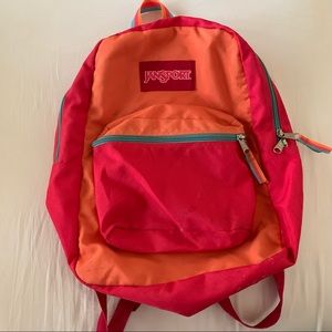 Jansport Color Block Neon Backpack